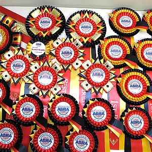 2016 ABRA Russia Championship Rosettes